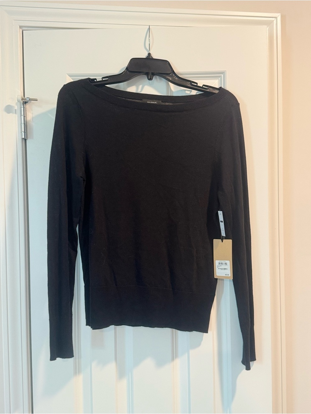 Halogen Boatneck lightweight sweater Size XS
